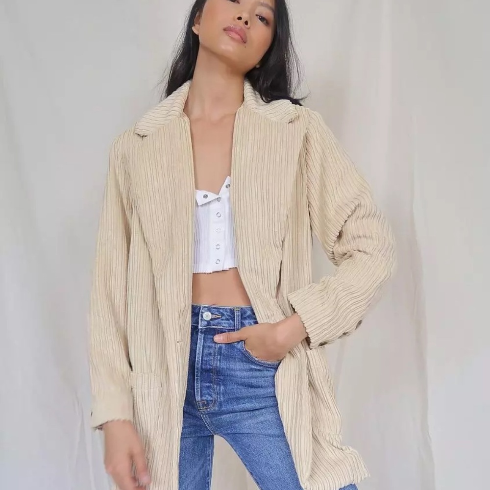 Free People Everly We the Free corduroy blazer
